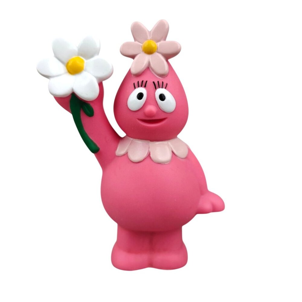 Yo Gabba Gabba 2008 Spin Master Foofa Pink Figure Driving Friends